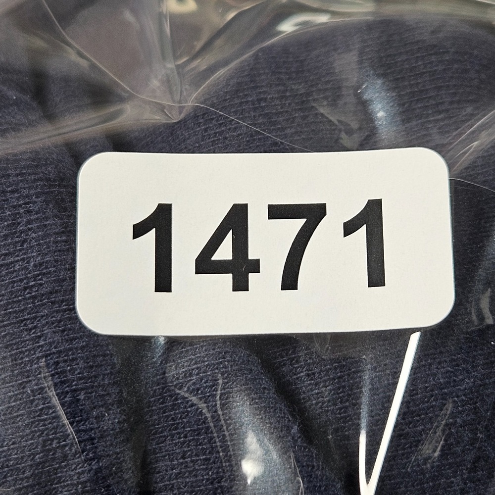 Helly Hansen Sweatshirt Mens 2XL Blue‎ Work Wear 1/4 Zip Fleece Lined Logo - Picture 10 of 10